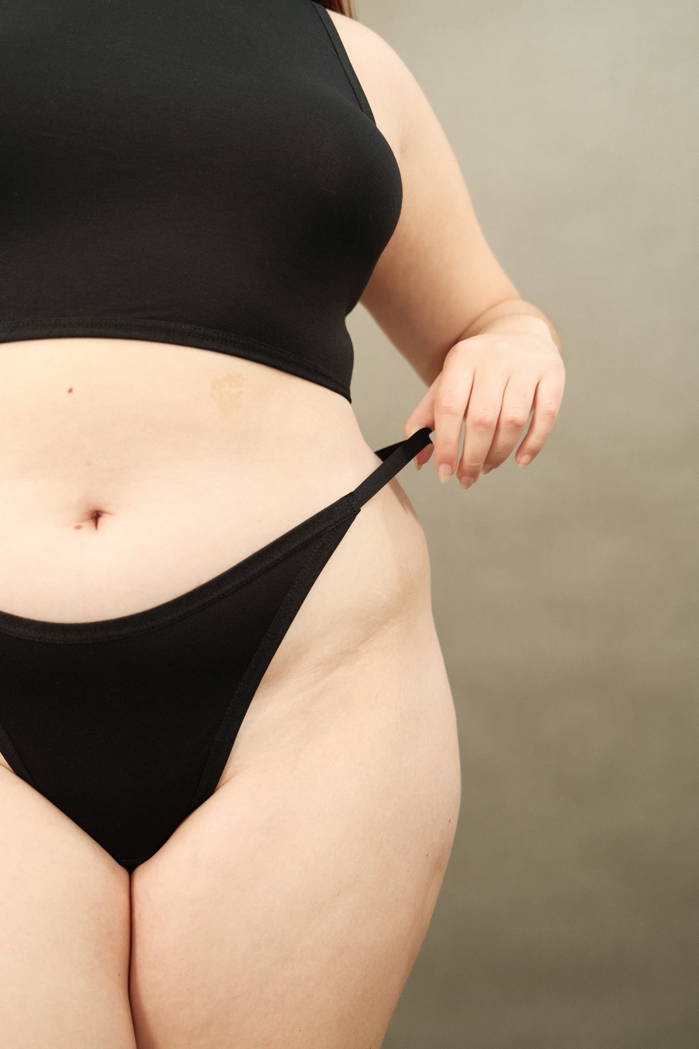 Toru & Naoko lingerie - 3x Kyla adjustable thong- modal