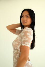 Naoko dress - white