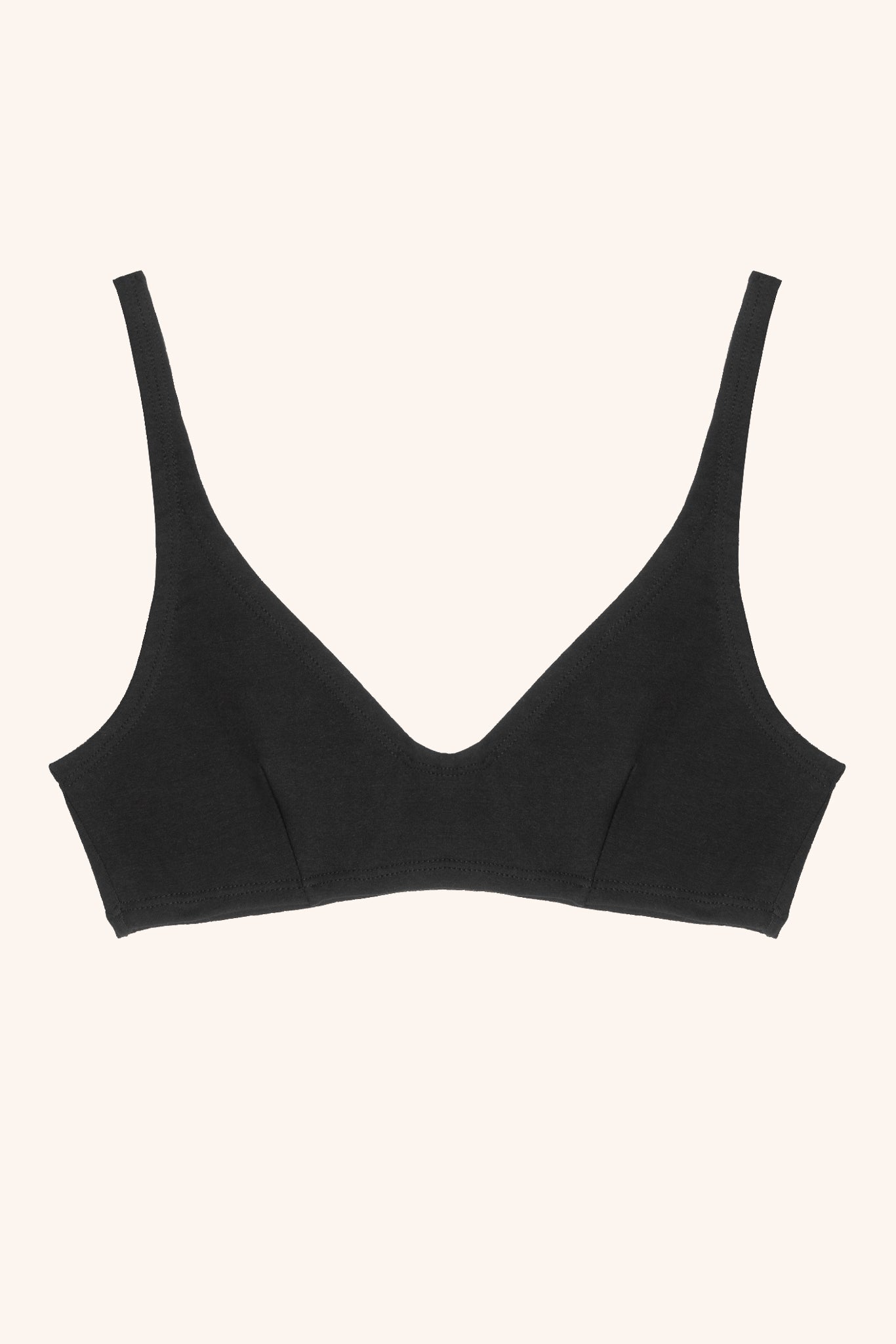 Isa cotton bralette - black – Toru & Naoko