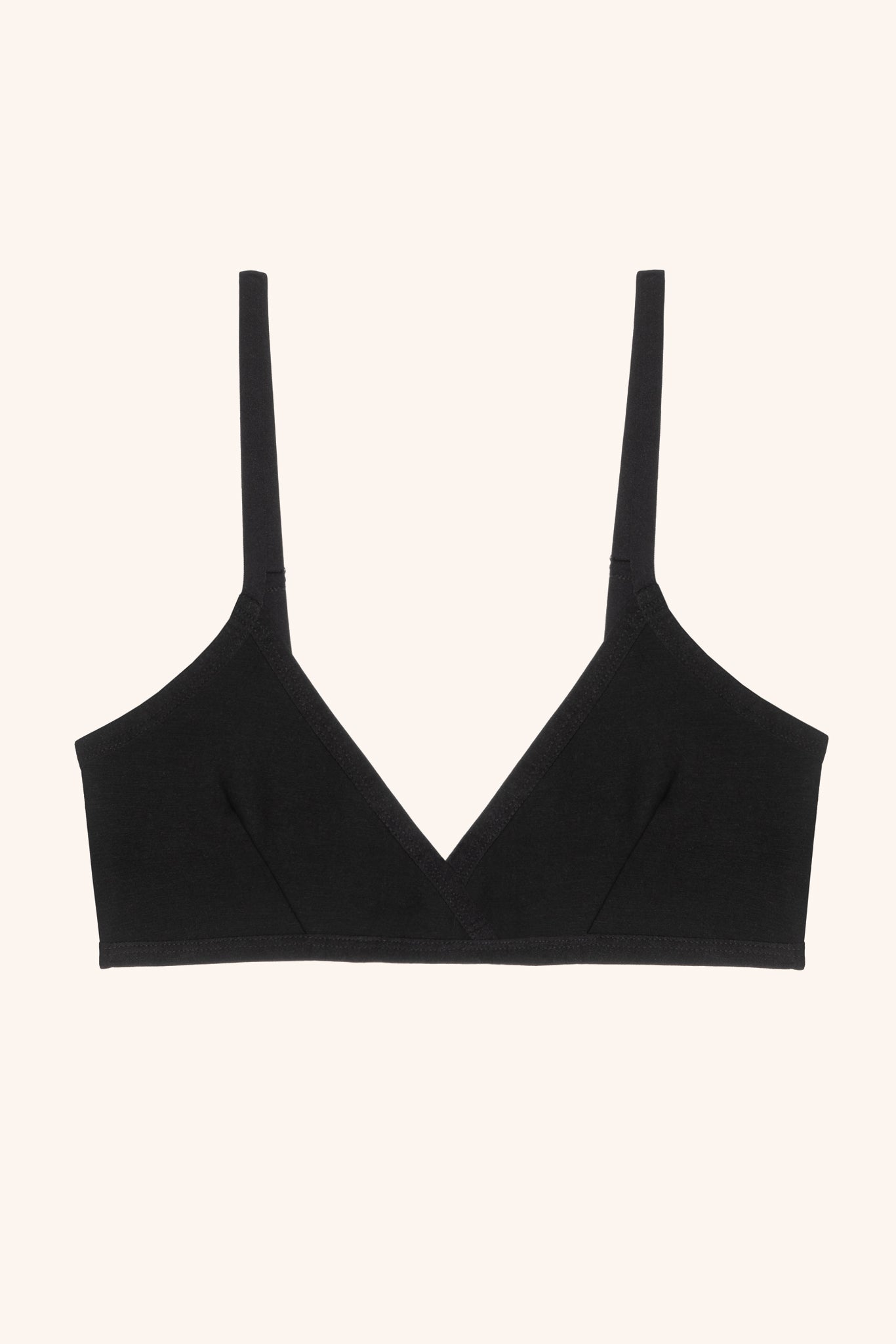 Trois + Moss Unlined Triangle Bralette