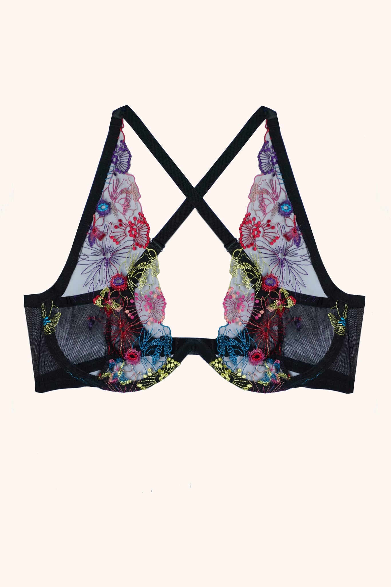 Camellia monowire bra