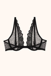 Delphine monowire bra -black
