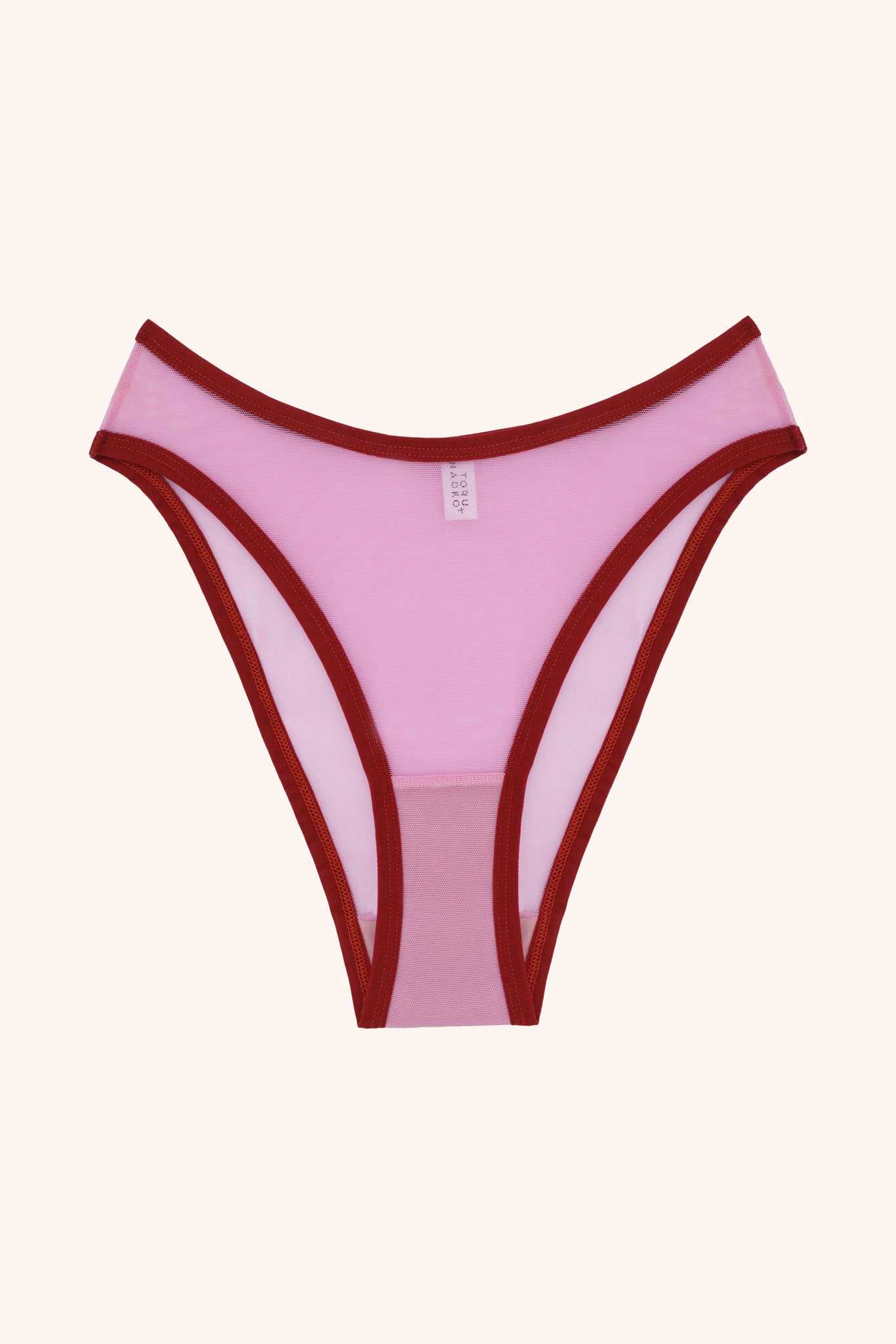 Kate high cut panties- carnation pink