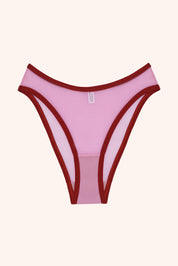Kate high cut panties- carnation pink