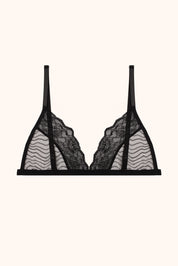Marine bralette- black