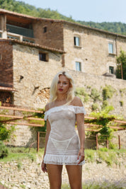 Michelle nightie - white