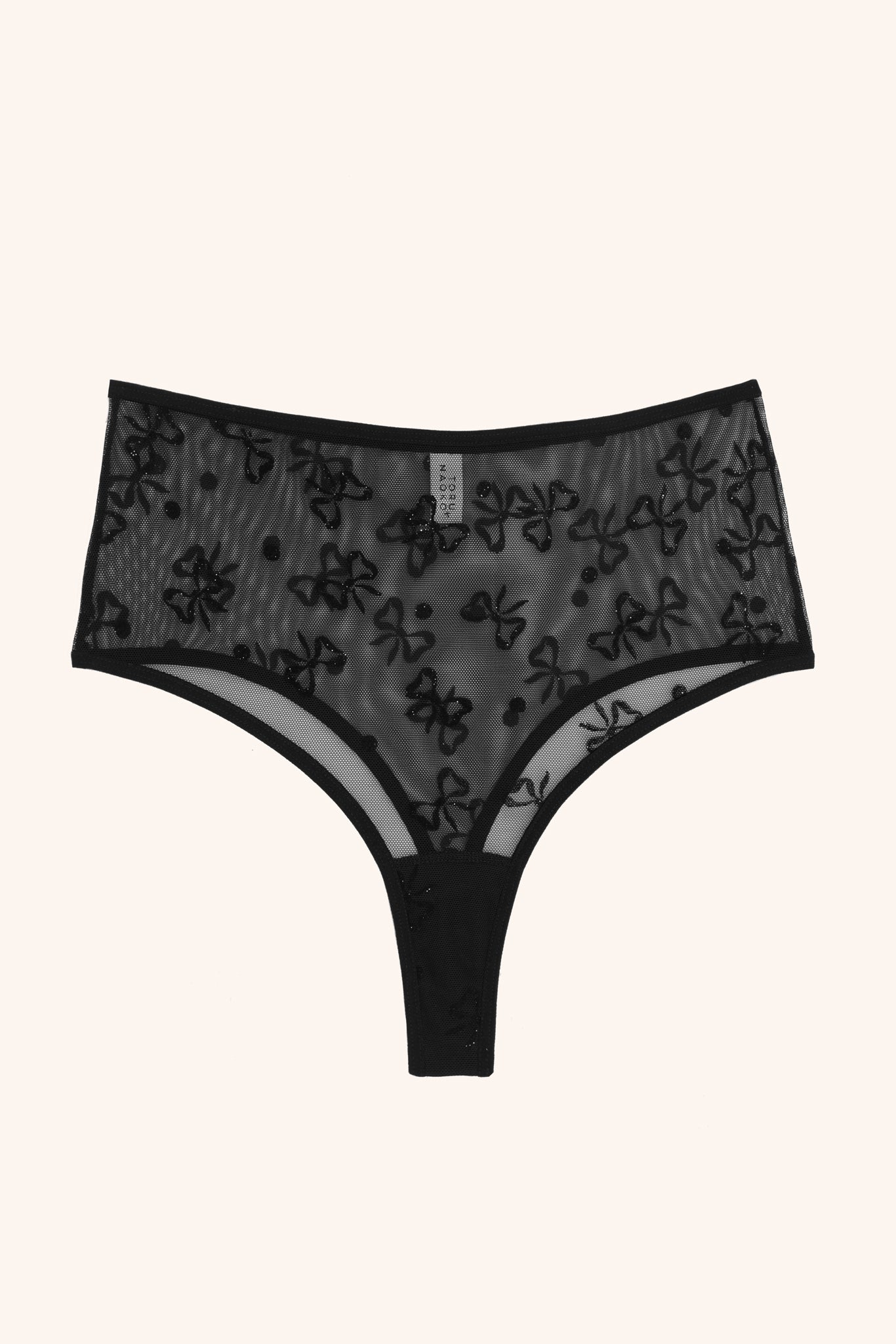 Tanga tiro alto Moño