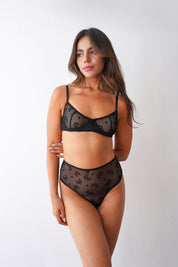 Tanga tiro alto Moño