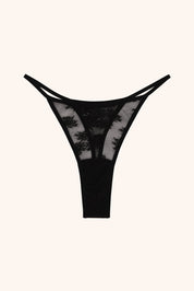 Sofia thong - black