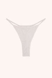 Sofia thong - white