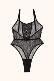 Vesper bodysuit- black