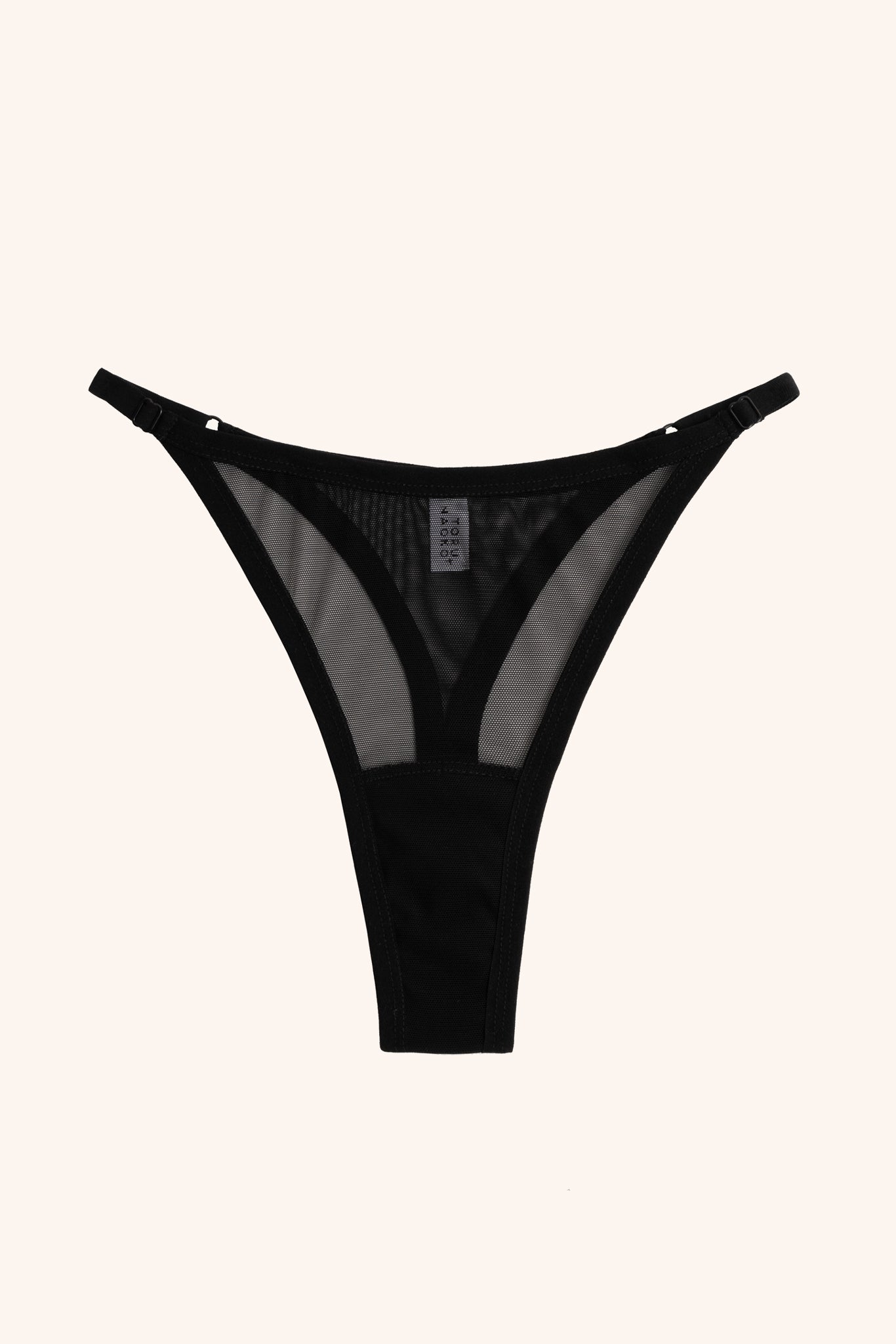 Toru & Naoko lingerie - Kyla adjustable thong- mesh