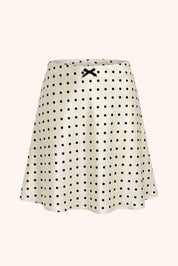 Lana satin skirt
