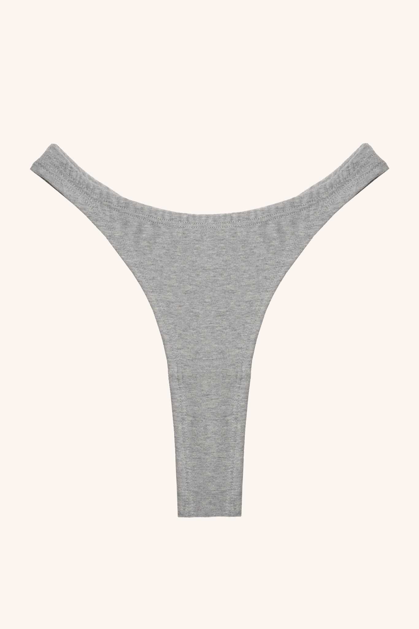 Toru &amp; Naoko lingerie - Lexi cotton thong- grey