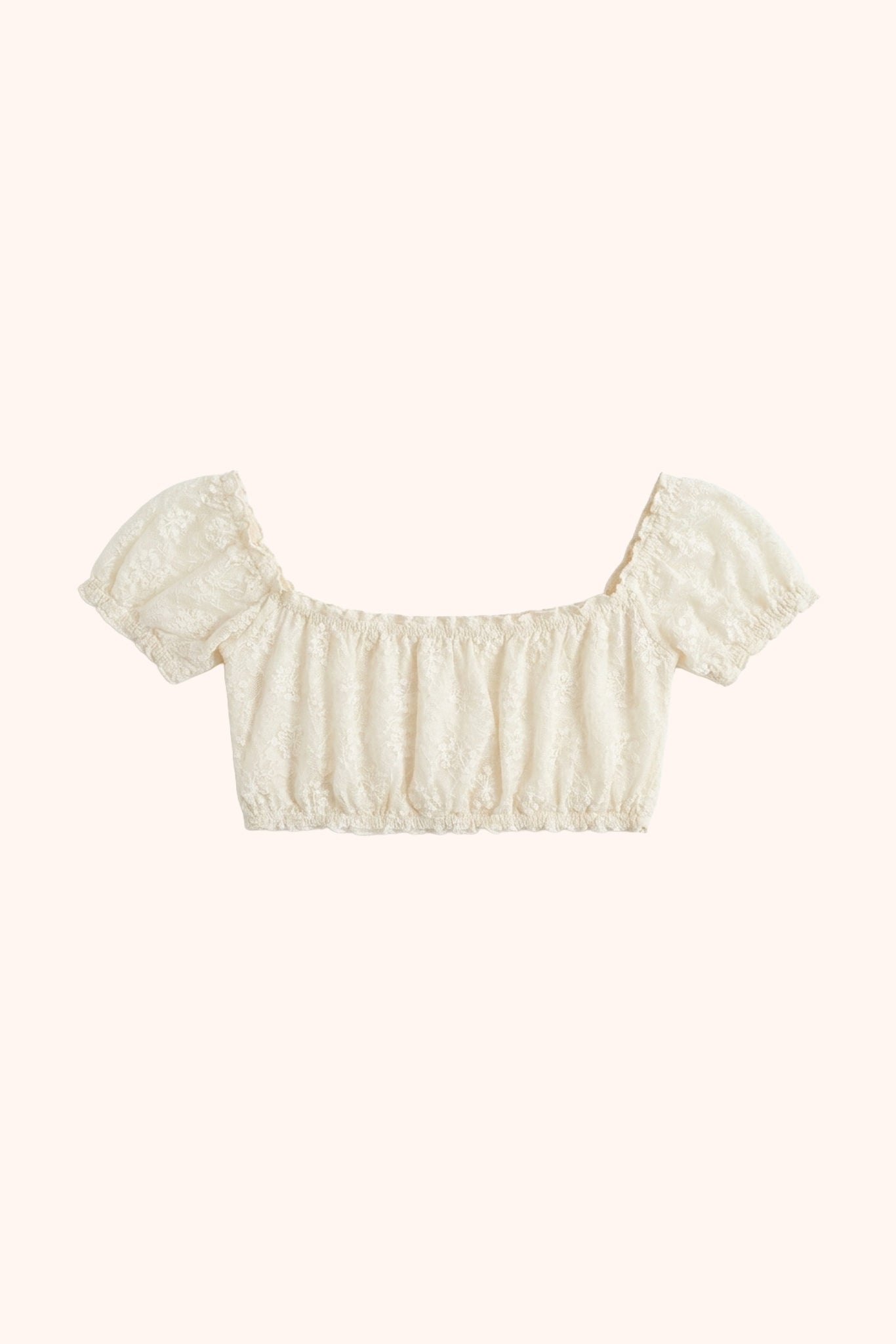 Amalia ruffle top - butter