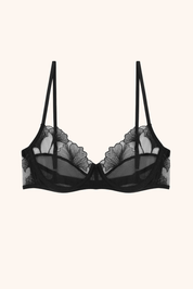 Biloba underwire bra - black