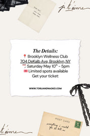 NYC EVENT- Wine & love letters to self