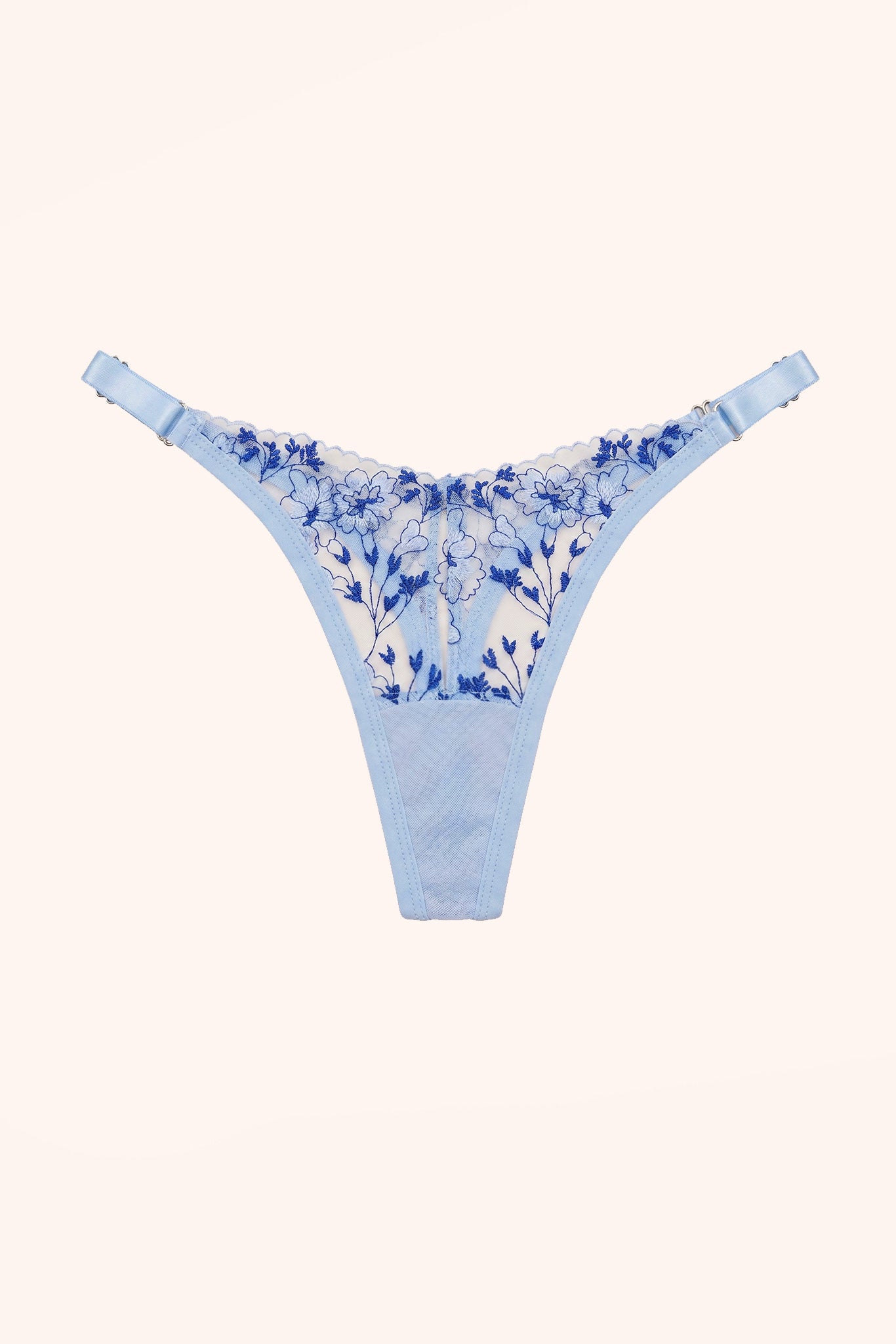 Forget me not adjustable thong
