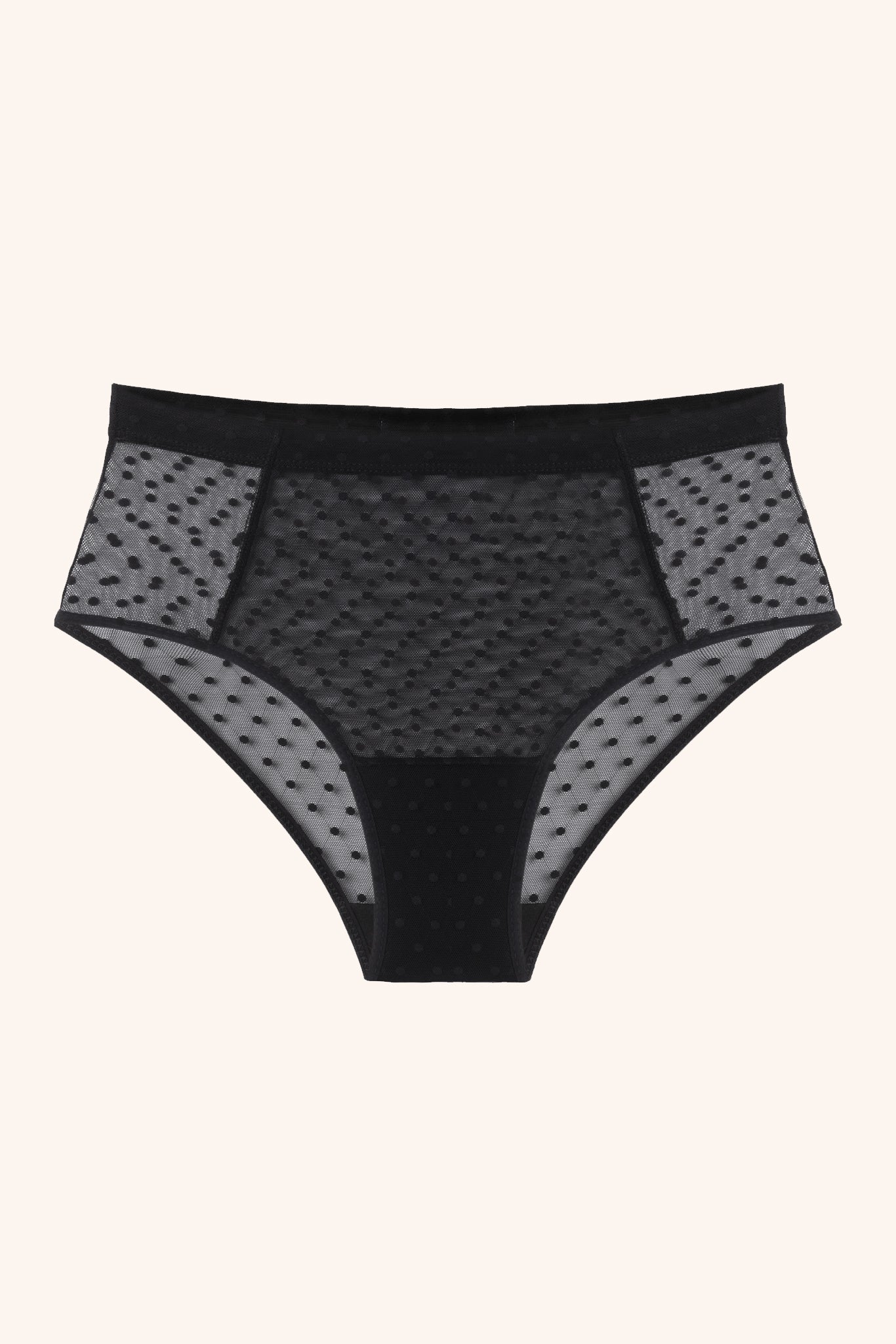 Toru & Naoko lingerie - Liv panties - polka dot mesh