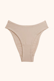 Meryl cotton high cut panties- sand