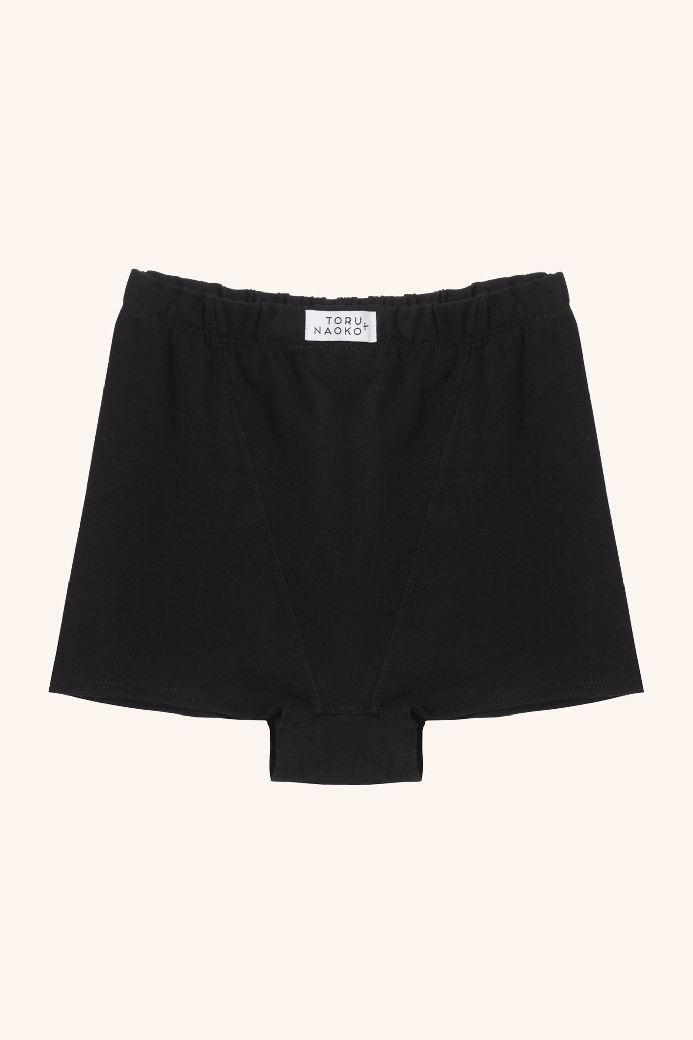 Toru & Naoko lingerie - Nico boxer shorts - black cotton