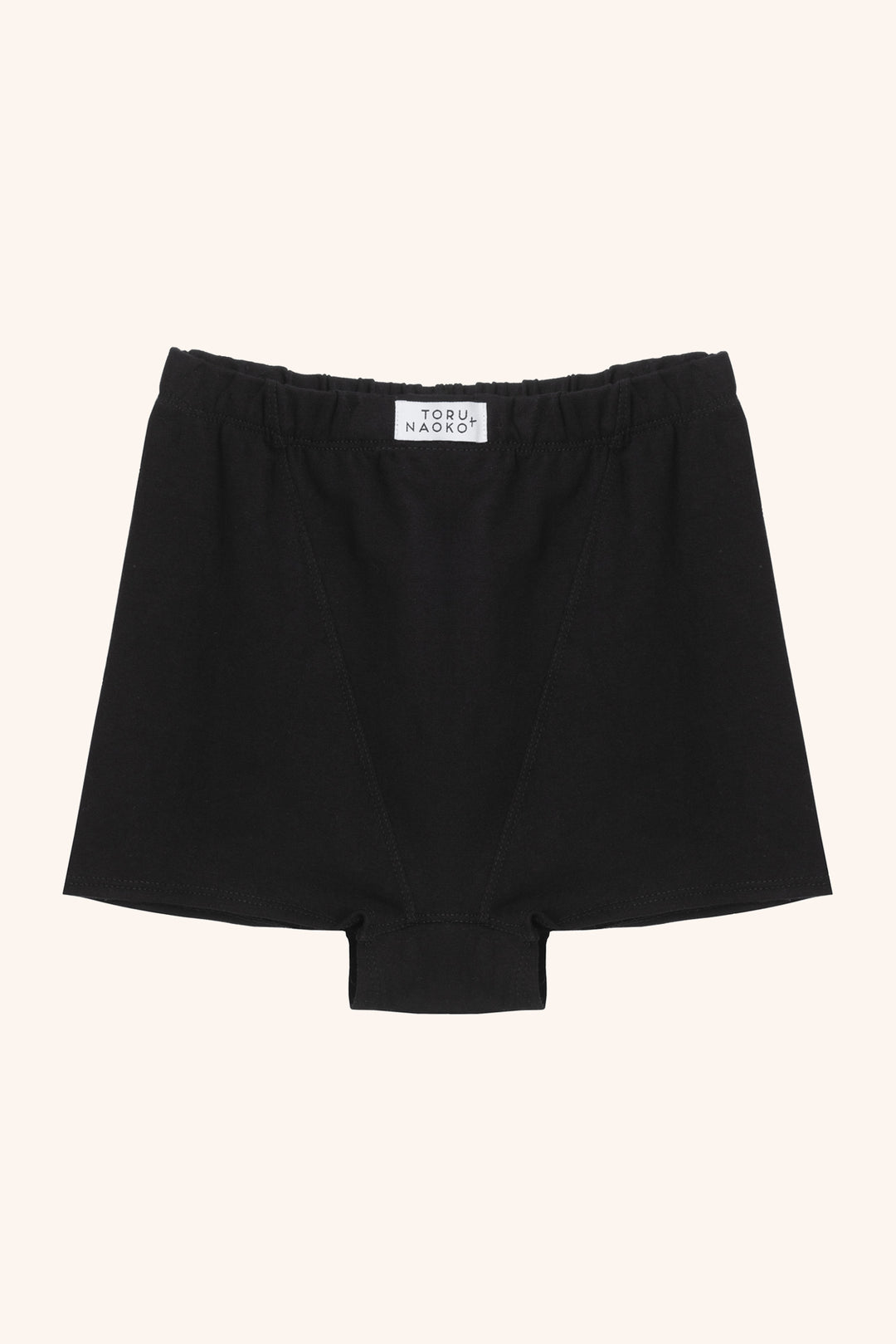 Toru & Naoko lingerie - Nico boxer shorts - black cotton