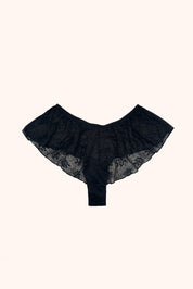 Ortigia ruffle bloomer - black