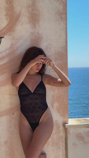 Azahar bodysuit- black