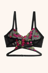 Sakura wrap bralette