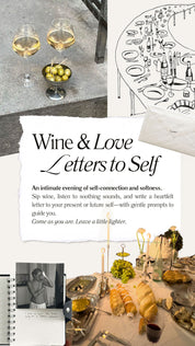 NYC EVENT- Wine & love letters to self