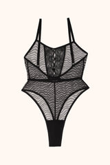 Vesper bodysuit- black