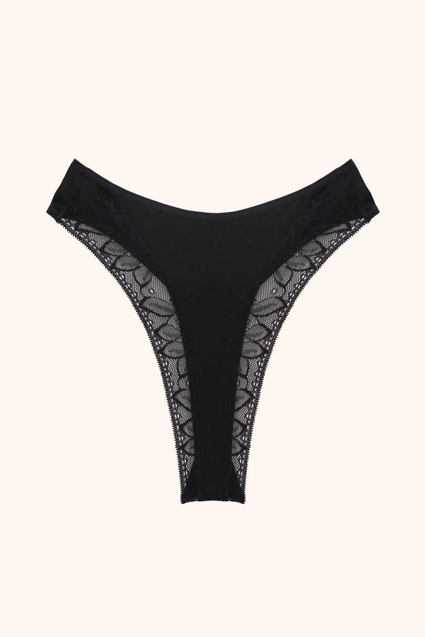 Toru & Naoko lingerie - Willow thong - black