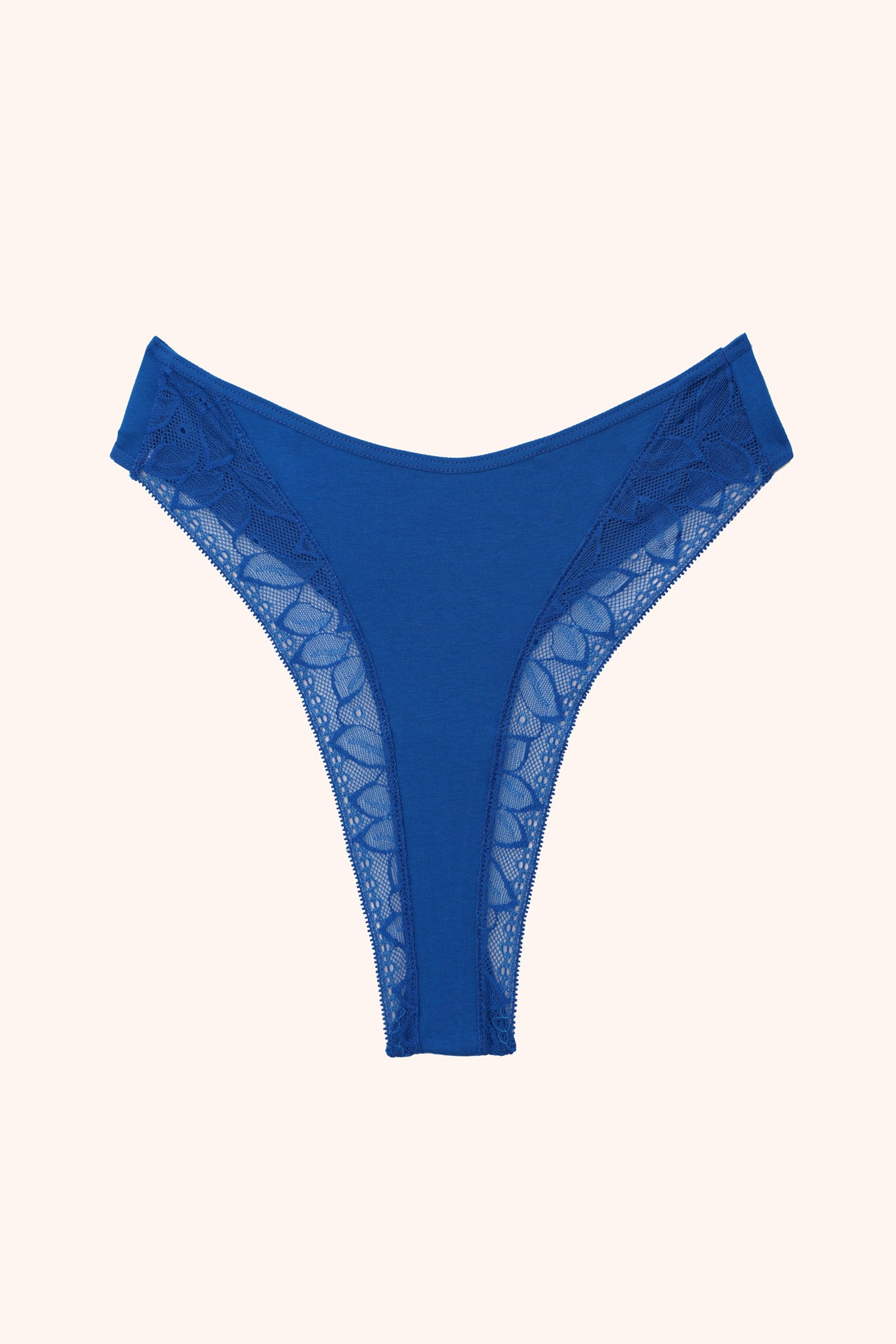 Toru & Naoko lingerie - Willow thong - blue