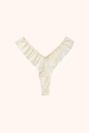 Zoë flutter thong - butter