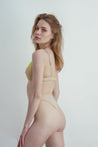 Toru & Naoko lingerie - Layla high waist lace thong