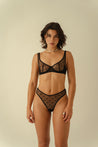 Toru & Naoko lingerie - Obis high waist thong