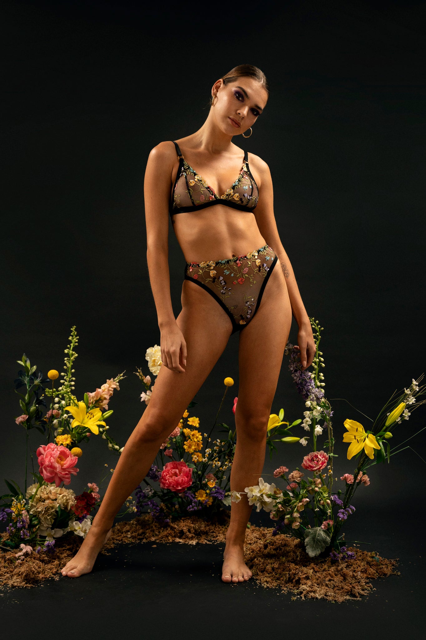 Toru & Naoko lingerie - Clover bralette
