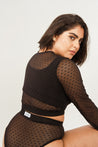 Toru & Naoko lingerie - Liv panties - polka dot mesh
