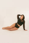 Toru & Naoko lingerie - Liv panties - polka dot mesh