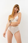 Toru & Naoko lingerie - Mora bra- white
