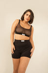Toru & Naoko lingerie - Nico boxer shorts - black cotton