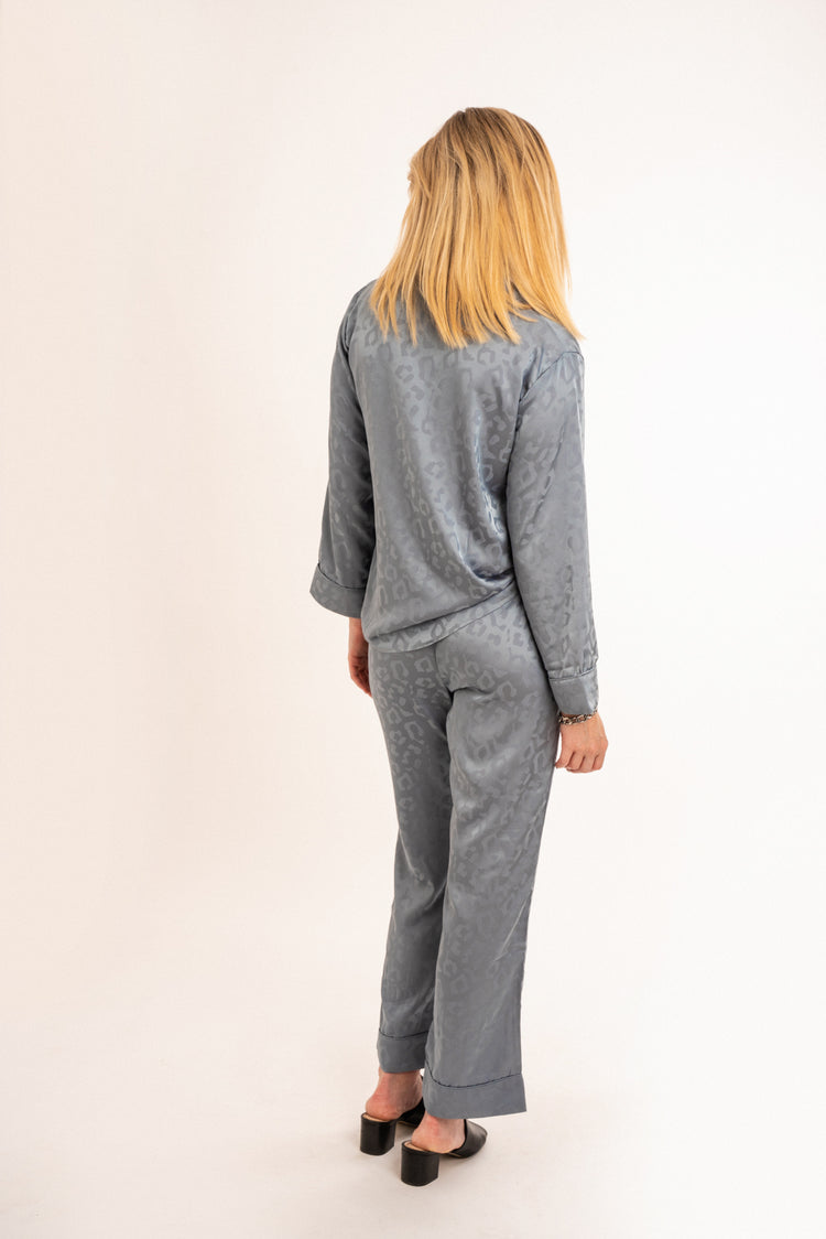 Toru & Naoko lingerie - Lara pajama set- blue