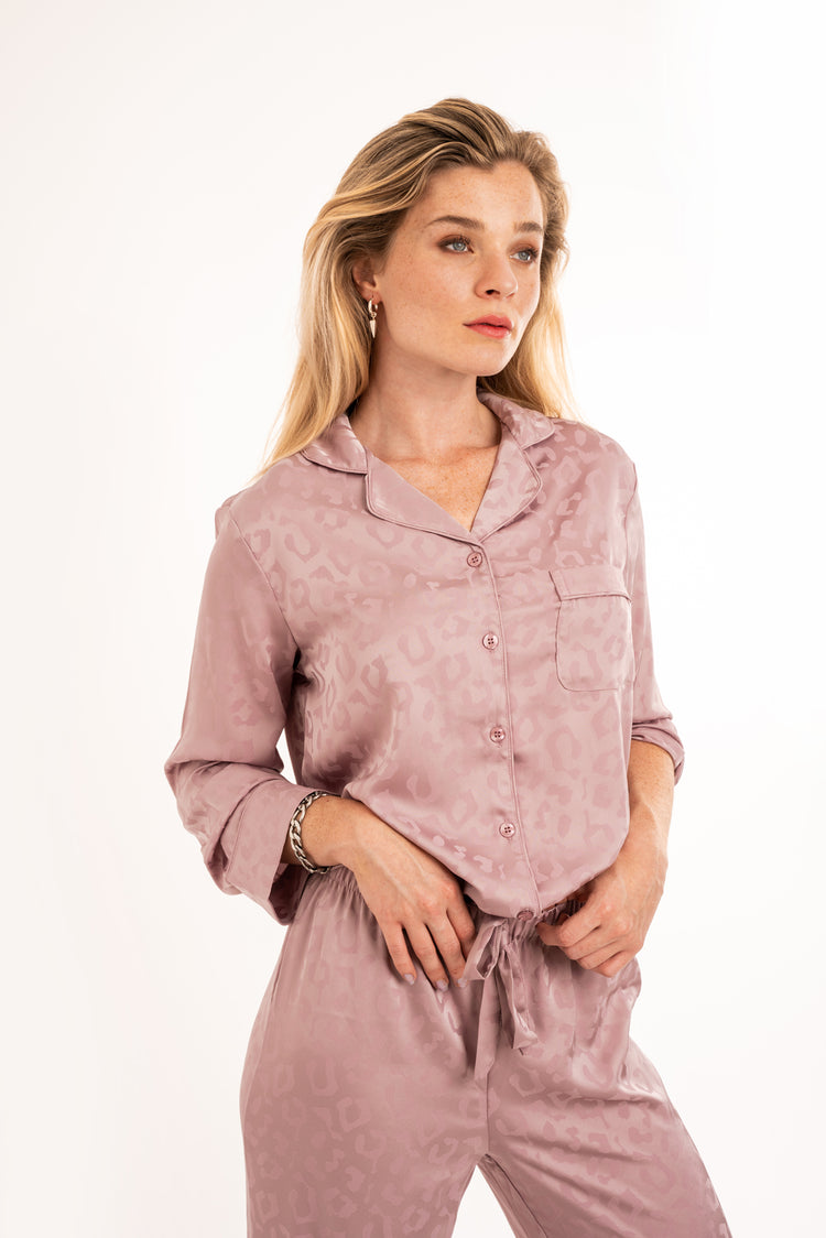 Toru & Naoko lingerie - Lara pajama set- lilac